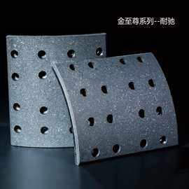 半金属刹车片是由石棉纤维做成(非石棉有机材质刹车片和陶瓷刹车片)